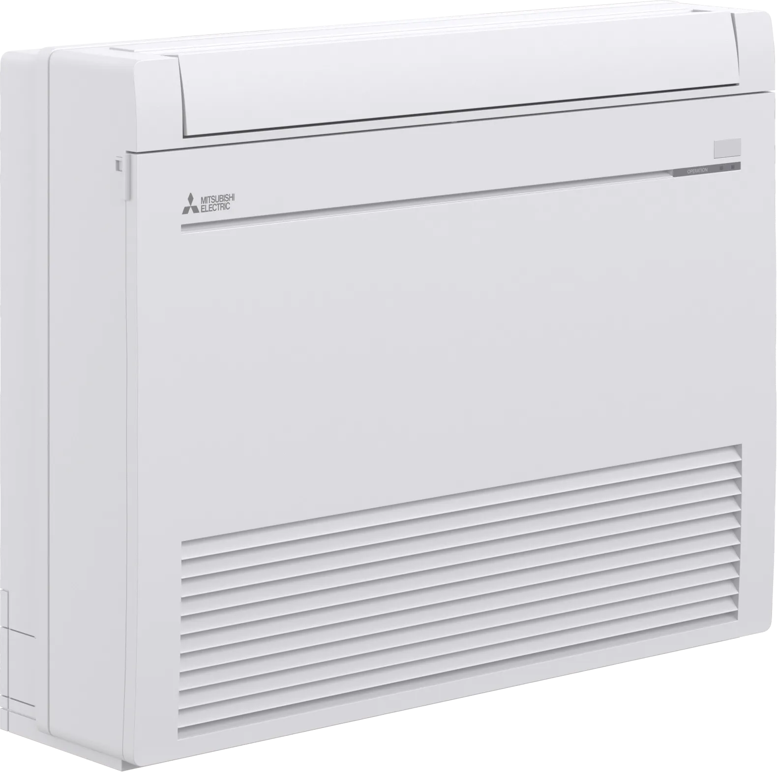 Floor-mounted indoor unit MFZ-KJ left view