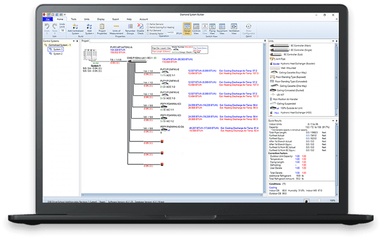 front angle of black laptop showcasing the user experience of the diamond system