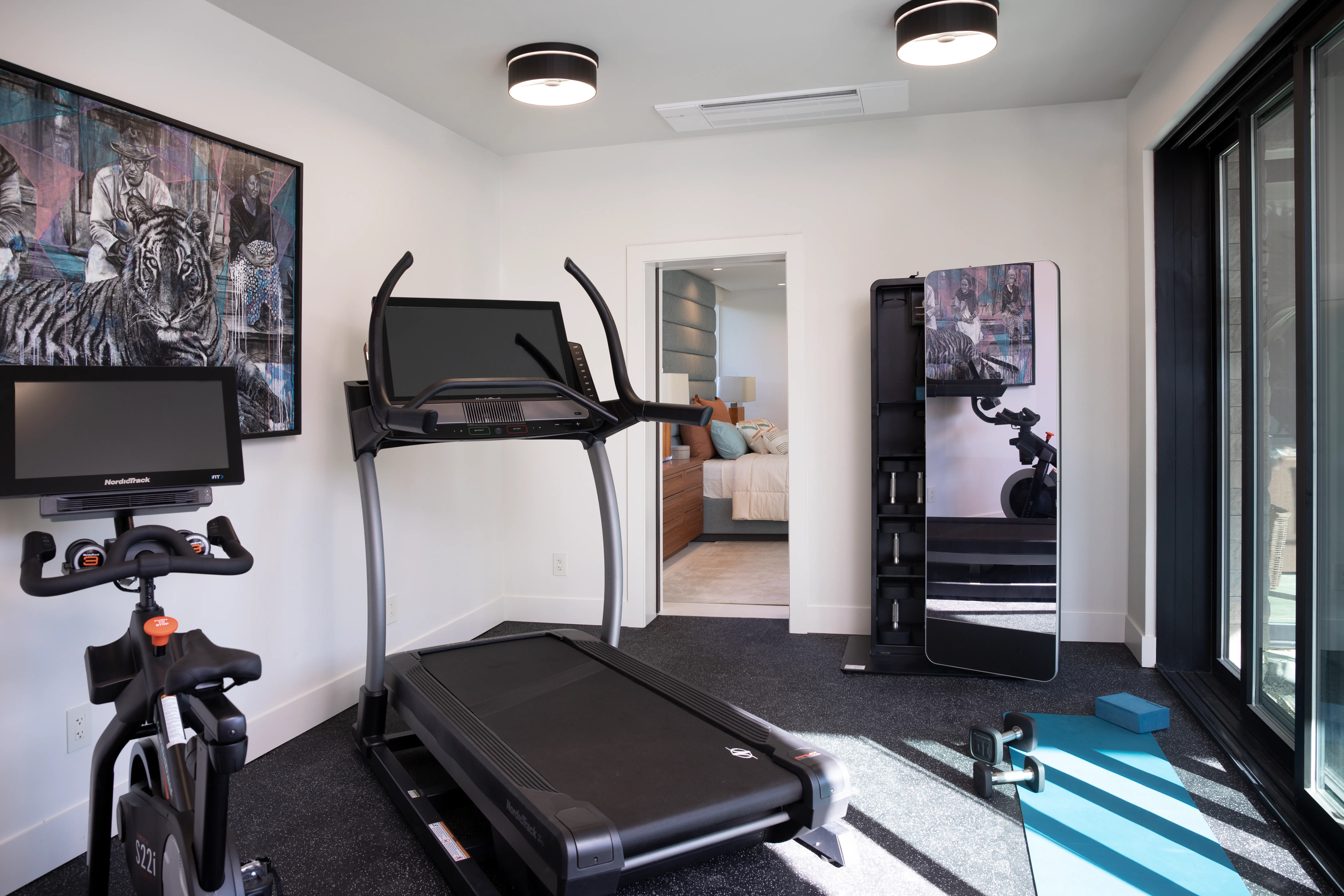 Z FIT® ceiling cassette MLZ installed