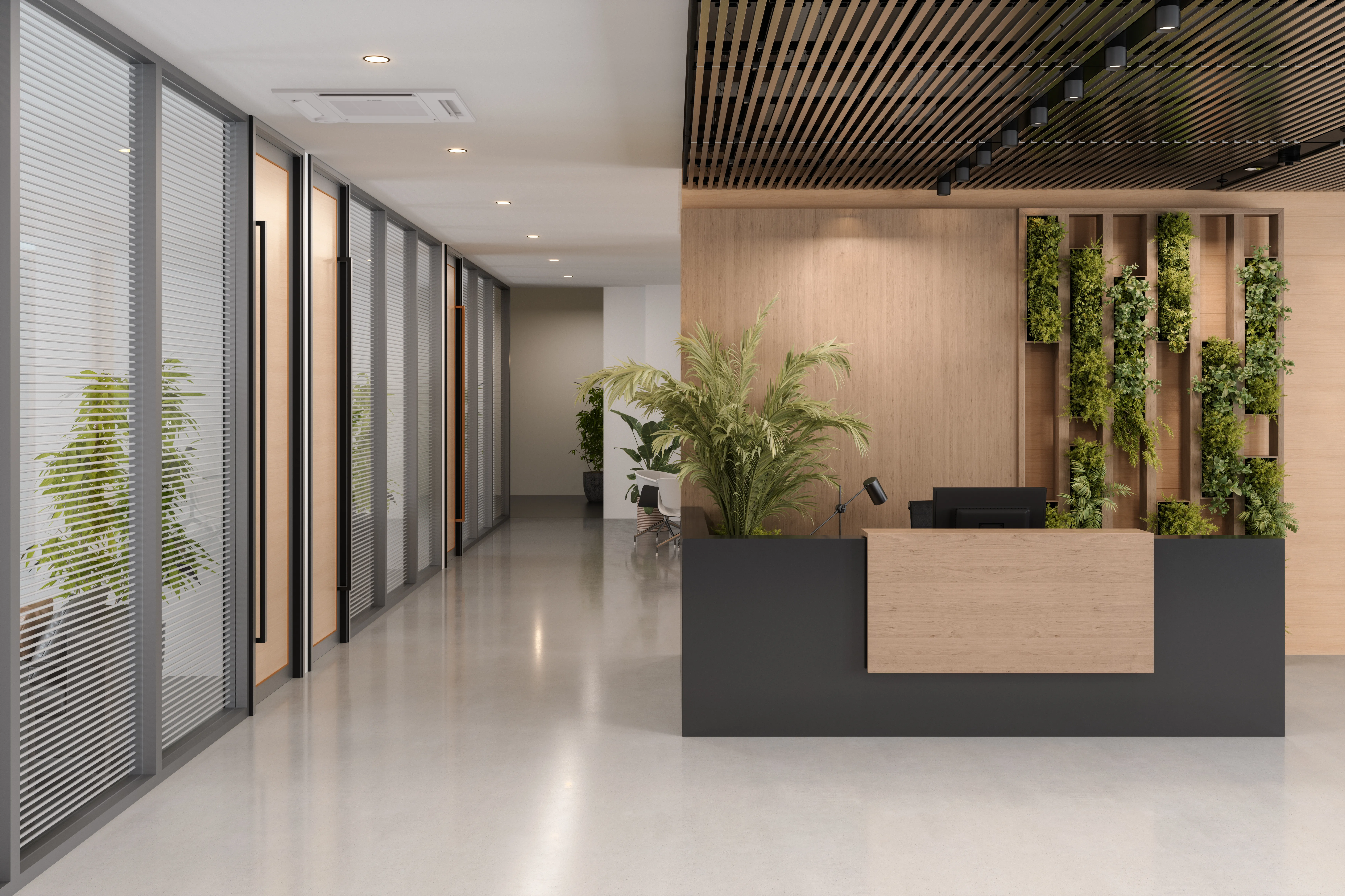 Four-way Ceiling Cassette SLZ installed