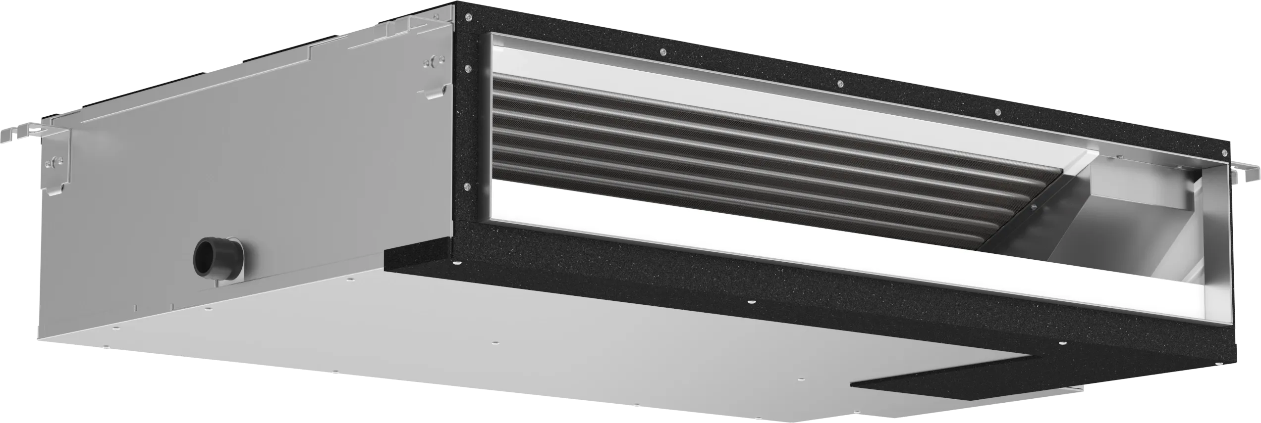 SEZ low static horizontal-ducted indoor unit left view