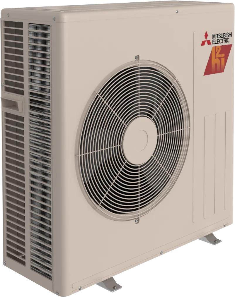 Single-zone hyper-heating universal heat pump SUZ right side