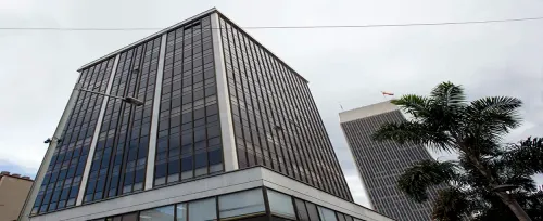 Edificio los Cambulos glass items architecture skyscraper downtown building business city office urban window contemporary sky finance cityscape tallest skyline modern futuristic perspective